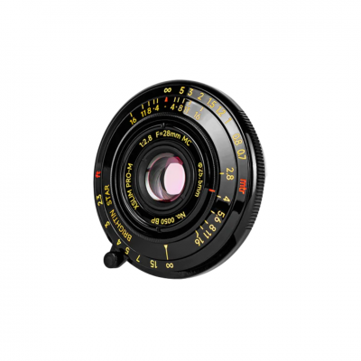 Brightin Star 28mm F2.8 Camera Lens Black Lacquer Ultra-Thin for Leica M Mount ประกันศูนย์ไทย