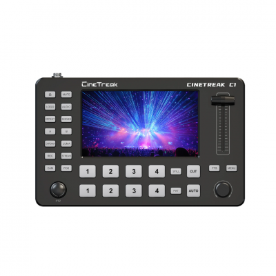 CineTreak C1 Video Switcher หรือ มิกเซอร์วิดีโอ สำหรับ Live Streaming ขนาดที่เล็กพกพาได้ ฟังก์ชันครบครัน ประกันศูนย์ไทย