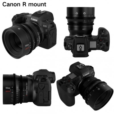 7Artisans Spectrum Prime 50mm T2.0 Full Frame Cine Lens For EOS-R ประกันศูนย์ไทย