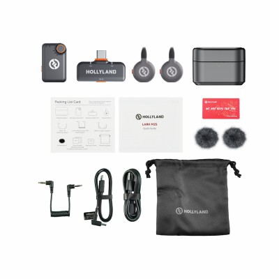 Hollyland Lark M2S Combo (Space Gray) ประกันศูนย์ไทย