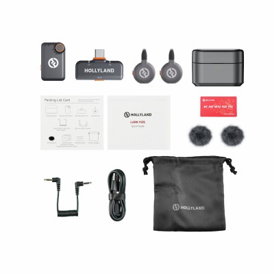 Hollyland Lark M2S Mini Combo (Space Gray) ประกันศูนย์ไทย
