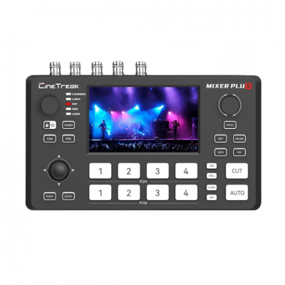 CineTreak Mixer Plus SDI 4″ มิกเซอร์วิดีโอ ขนาดกะทัดรัด รองรับ SDI Input/Output ฟังก์ชันครบ ประกันศูนย์ไทย