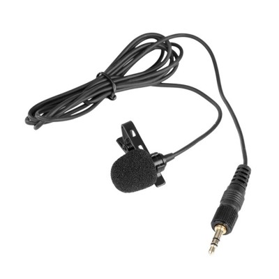 Saramonic SR-UM10-M1 Replacement Lavalier Microphone with Locking 3.5mm Male for Saramonic UwMic9, UwMic10, Uw