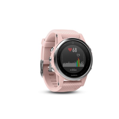 Fenix® 5S Pink Tone - นาฬิกามัลติสปอร์ต สีแซปไฟร์ชมพู