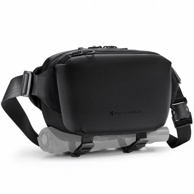 K&F Alpha Sling Bag 4L – Black ประกันศูนย์ไทย