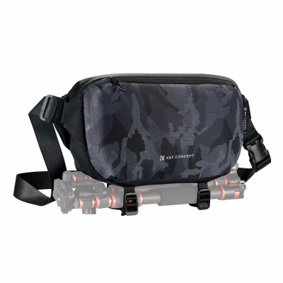 K&F Alpha Sling Bag 10L – Gray Camouflage ประกันศูนย์ไทย