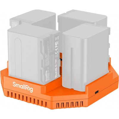 SmallRig 4837 NP-F 4-Channel Camera Battery Charger ประกันศูนย์ไทย