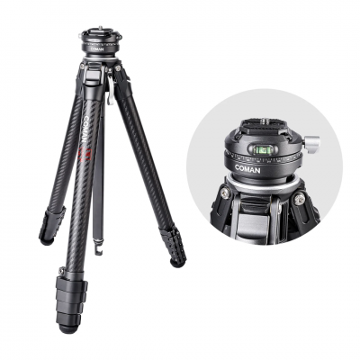 Coman Zero F38 Professional Travel Carbon Fiber Tripod with Arca Ball Head & DJI Quick Release ประกันศูนย์ไทย