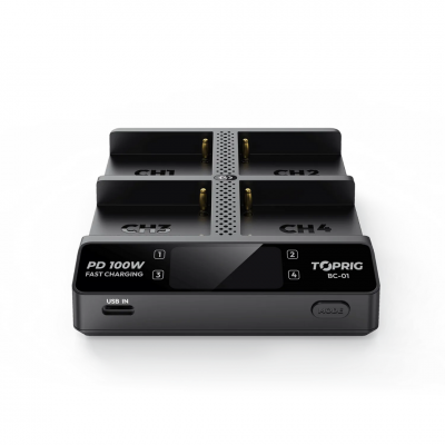 Accsoon TOPRIG 100W 4-Bay NP-F Fast Charger ประกันศูนย์ไทย