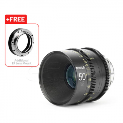 DZOFILM 50mm T2.1 VESPID Prime Full Frame Cinema Lens PL&EF interchangeable Mount ประกันศูนย์ไทย