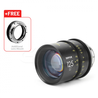 DZOFILM 125mm T2.1 VESPID Prime Full Frame Cinema Lens PL&EF interchangeable Mount ประกันศูนย์ไทย