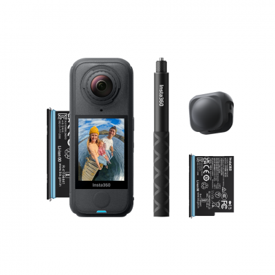 Insta360 X4 Air Starter Bundle ชุดกล้อง 360° บันทึกวิดีโอ 8K30 fps เบา พกพาสะดวก ประกันศูนย์ไทย