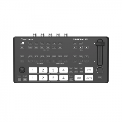 CineTreak STREAM 1S Video Switcher สำหรับทำ Live Streaming และการผลิตวิดีโอคุณภาพสูง ประกันศูนย์ไทย