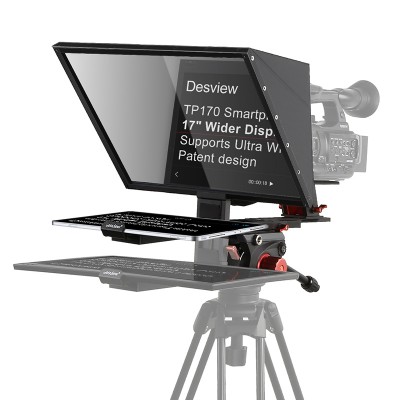 Desview TP170 Universal Teleprompter DSLR, Camcorder and Webcam for 17” tablet and monitor Prompting ประกันศูนย์ไทย
