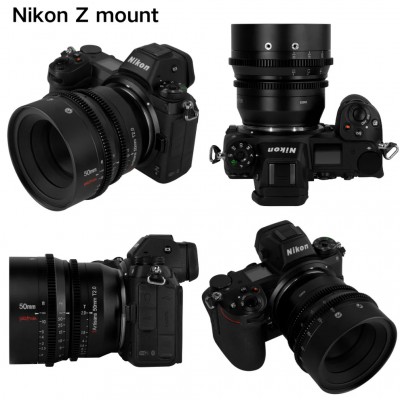 7Artisans Spectrum Prime 50mm T2.0  Full Frame Cine Lens For Z ประกันศูนย์ไทย