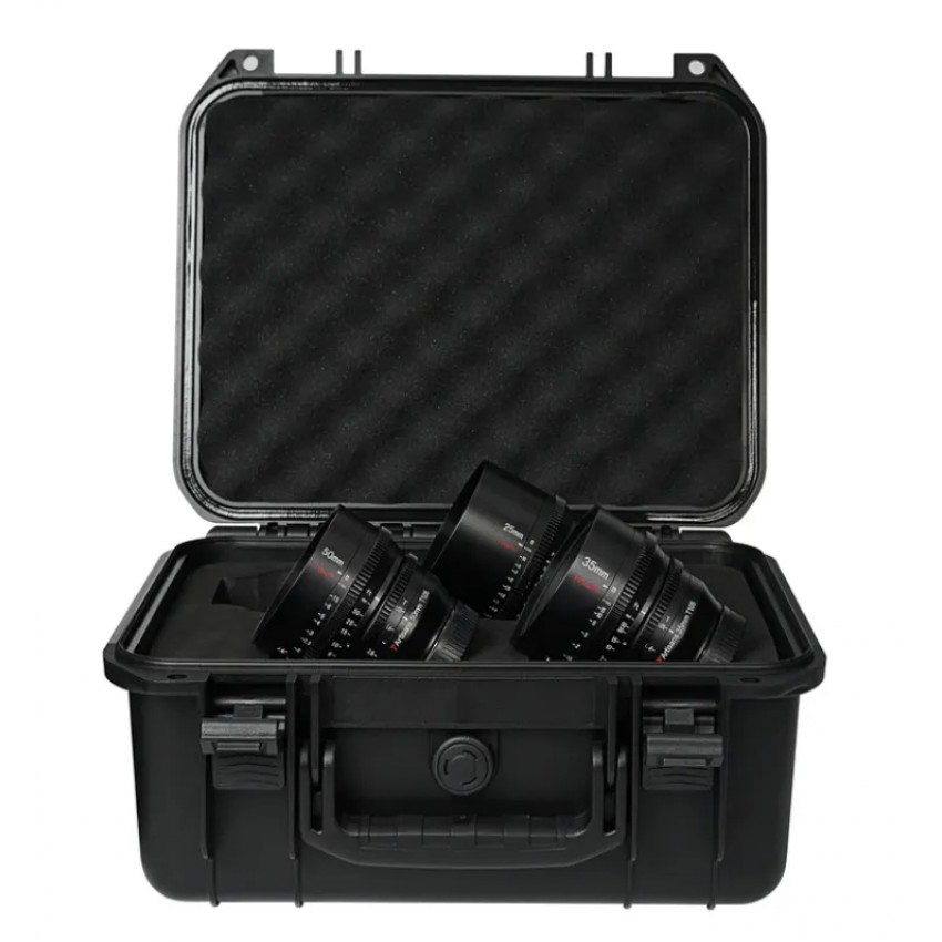 Bundle 7Artisans Spectrum Prime 35mm + 50mm + 85mm T2.0 + Hardcase For ...