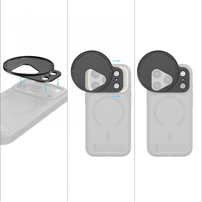 Adaptateur Magnétique 67 Mm Pour Coque SmallRig IPhone 17 Pro - Compatible Filtres Magnétiques SmallRig 67 Mm (VND, CPL, Anti-brouillard) - 8