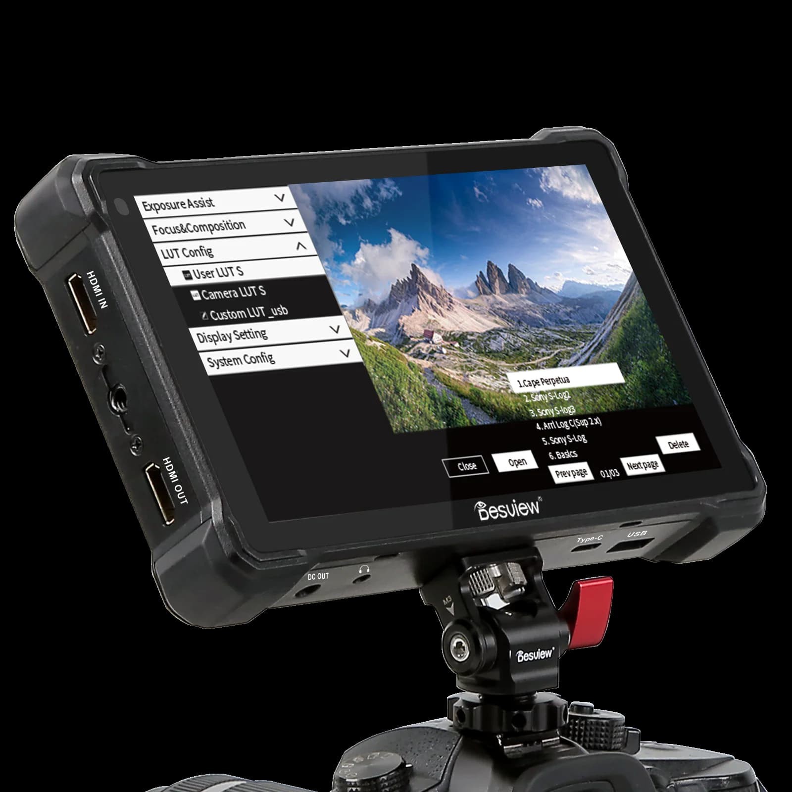 Desview R7S III UHB Monitor 7” IPS Touch Screen 2800 nits HDMI & 3G-SDI ...