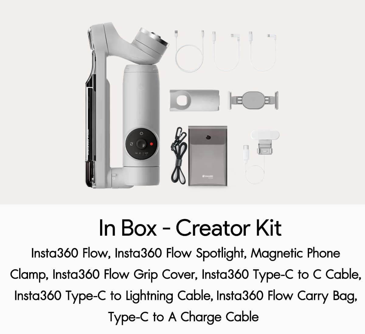 Insta360 Flow Creators Kit